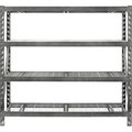 Gladiator Rack Shelf, 8000 lb Capacity, 4Shelf, 77 in OAW, 24 in OAD, 72 in OAH, Hammered Granite GARS774XEG